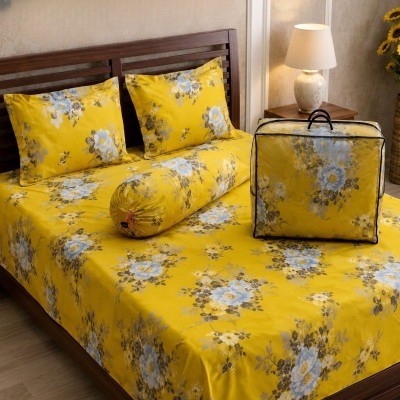 5Pcs Comforter Double Bed Twill Cotton Bedding-022