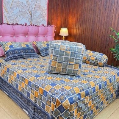 5Pcs  Comforter Double Bed Twill Cotton Bedding-003