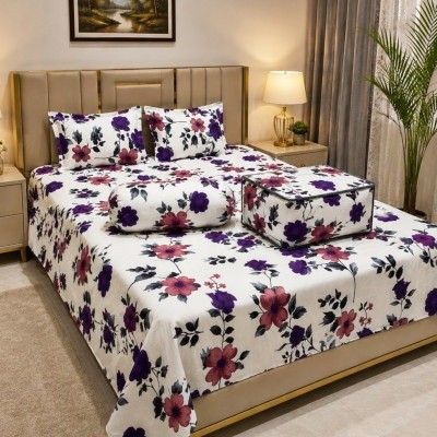 5Pcs Comforter Double Bed Twill Cotton Bedding-025