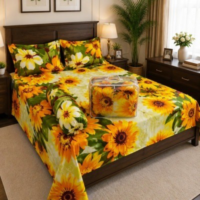 5Pcs Comforter Double Bed Twill Cotton Bedding-016