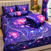 5Pcs 3D Comforter Double Bed-018