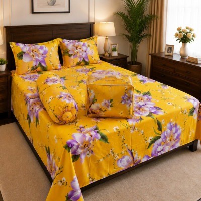 5Pcs Comforter Double Bed Twill Cotton Bedding-020